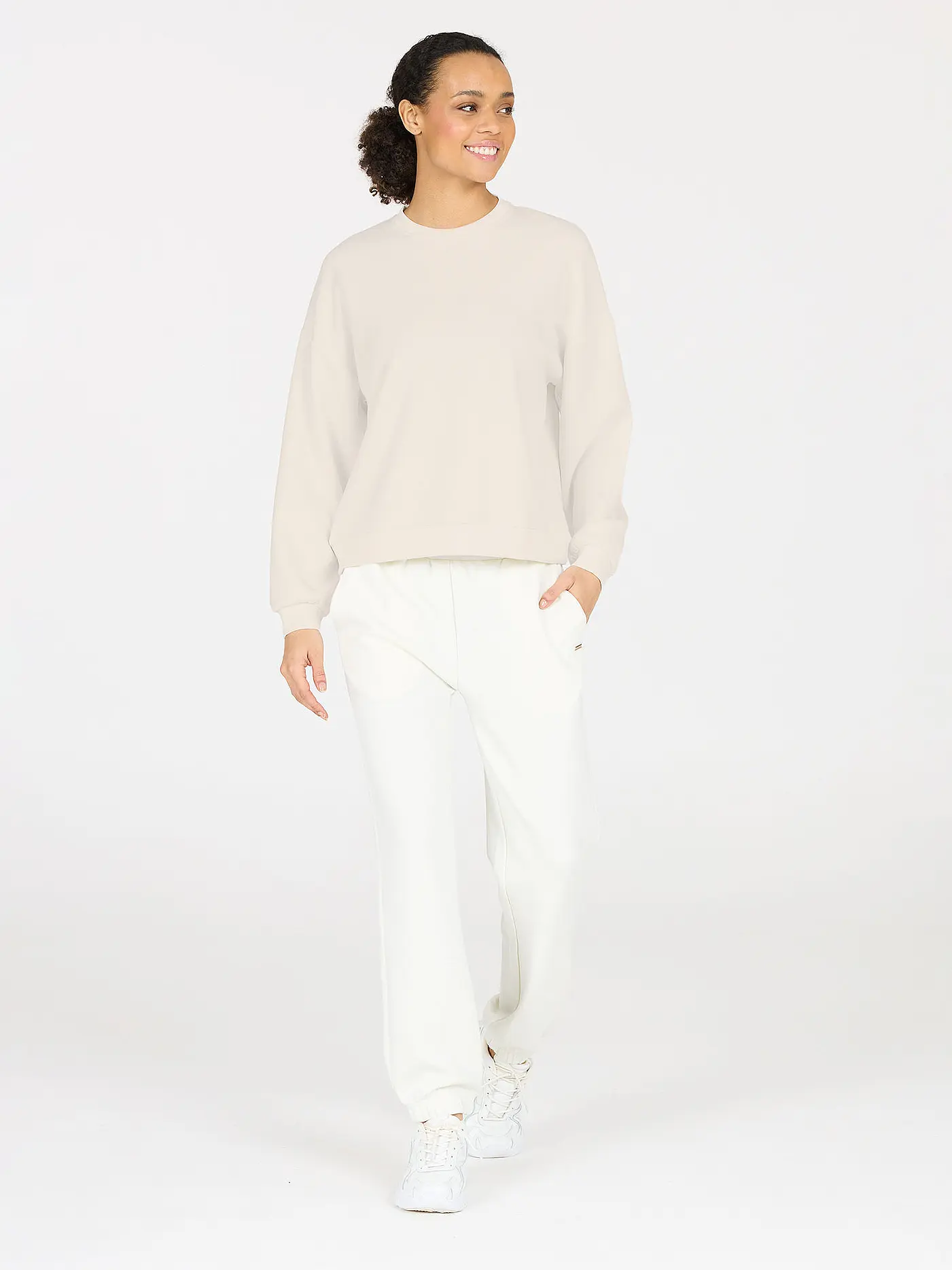 ATHLECIA | Damen Fitnesssweater Jillnana | creme